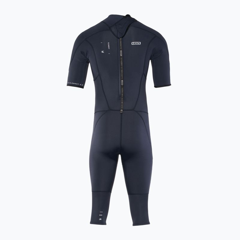 Men's ION Element 3/2 Overknee Back Zip blue nights wetsuit 2