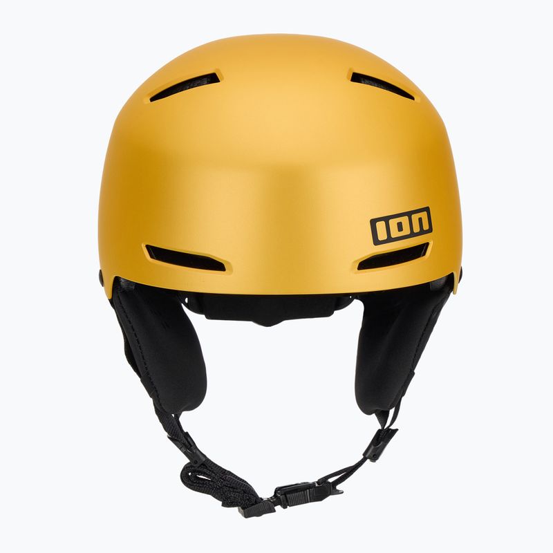 ION Slash Amp mustard helmet 2