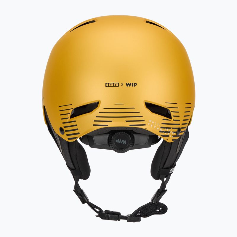 ION Slash Amp mustard helmet 3
