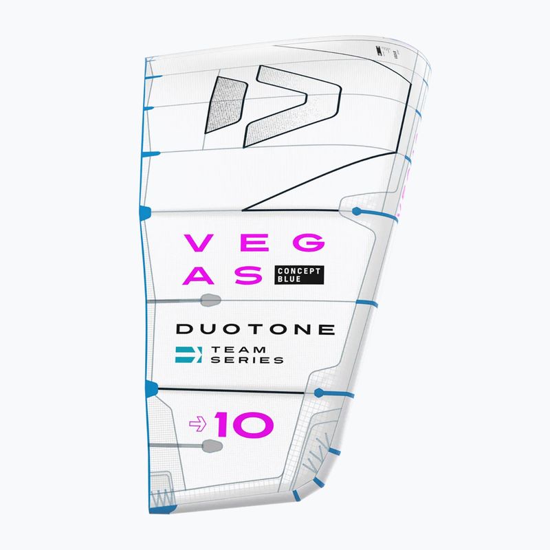 DUOTONE kitesurfing kite Vegas Concept Blue 2025 undyed 4