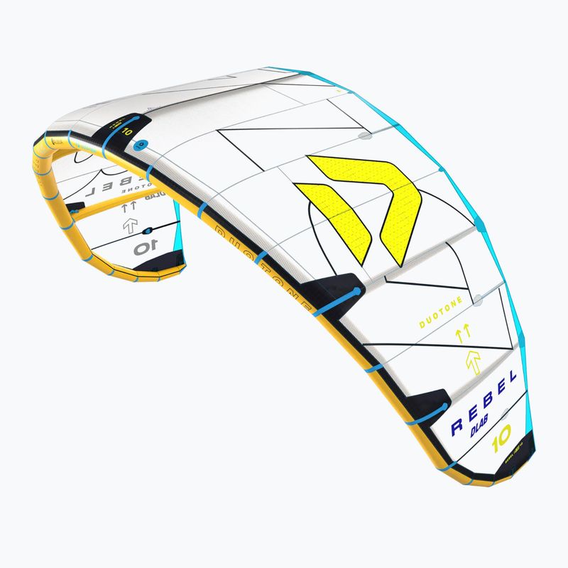 DUOTONE Rebel D/Lab 2025 light grey/lime kite kite 2
