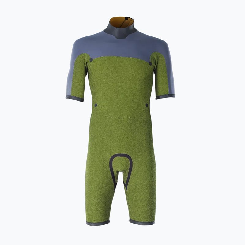 Men's wetsuit ION Seek Core 2/2 mm Shorty Back Zip gold burst 3