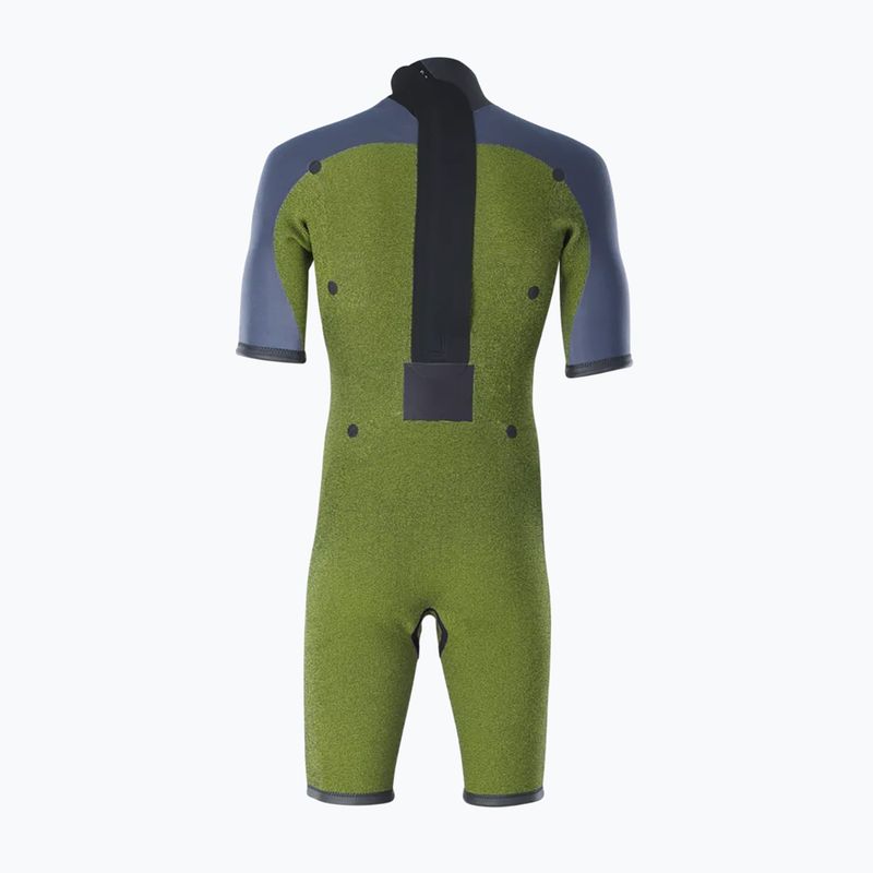 Men's wetsuit ION Seek Core 2/2 mm Shorty Back Zip gold burst 4