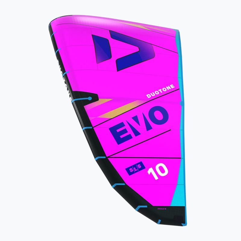 Kitesurfing kite DUOTONE Evo SLS 2025 pink/blue 3