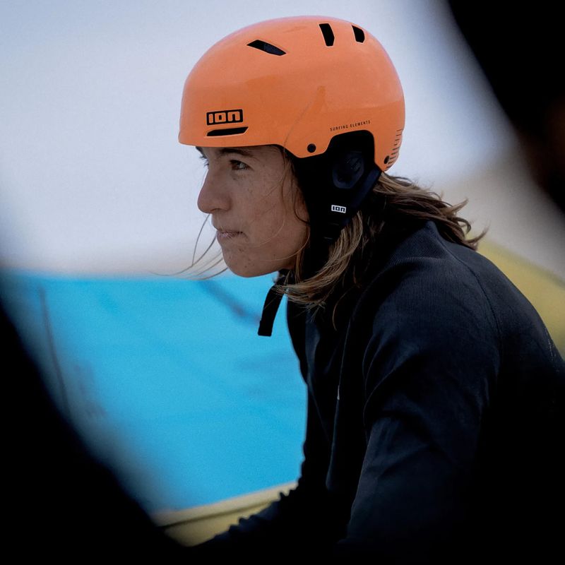 Helmet ION Slash Amp bold orange 4