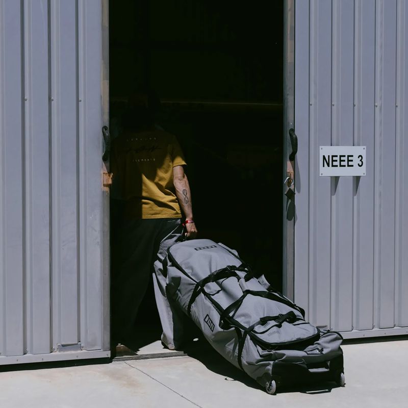 Kitesurf board bag ION Gearbag Kite Core 165 cm sage grey 3