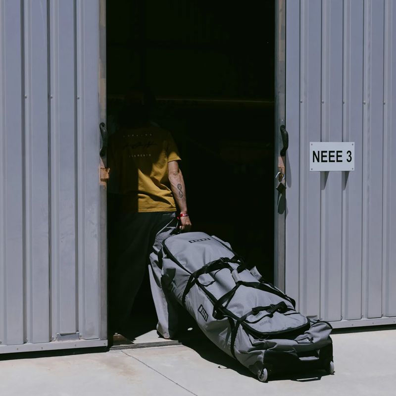 Kitesurf board bag ION Gearbag Kite Core 186 cm sage grey 3