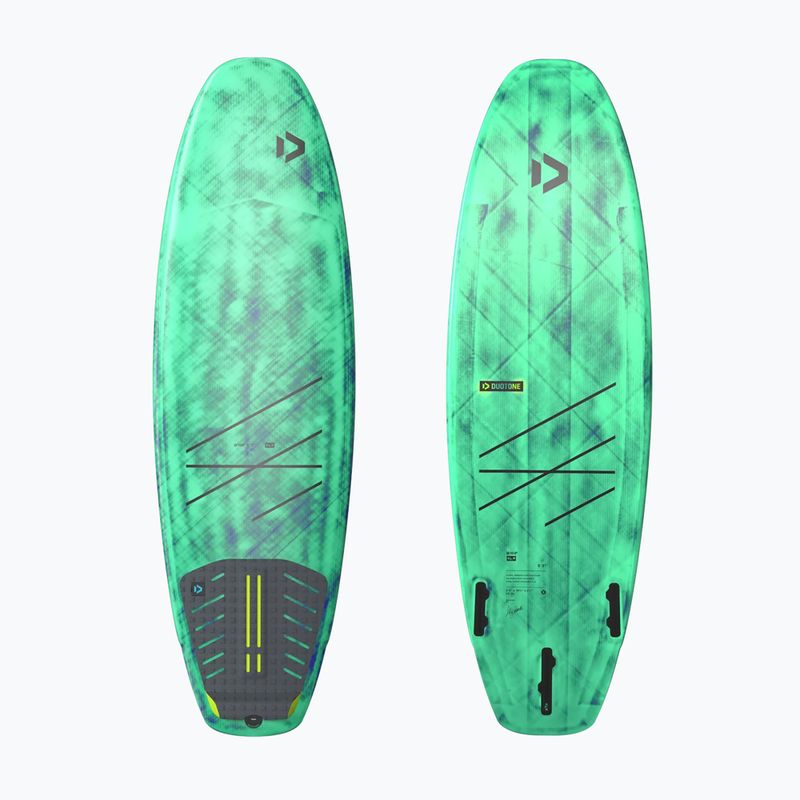 Kiteboard Duotone Surf Kite Whip SLS purple/green