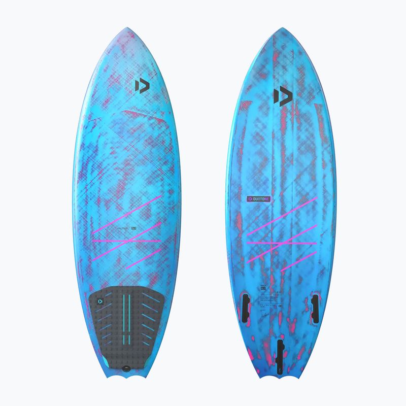 Kiteboard Duotone Surf Kite Volt SLS blue/pink