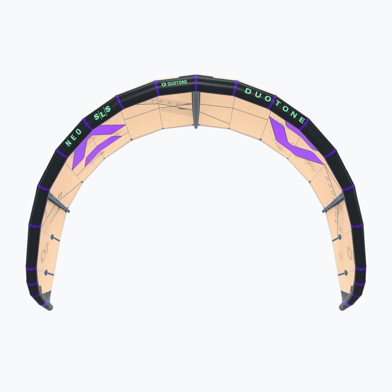 Kitesurfing kite Duotone Neo SLS sand/purple 3