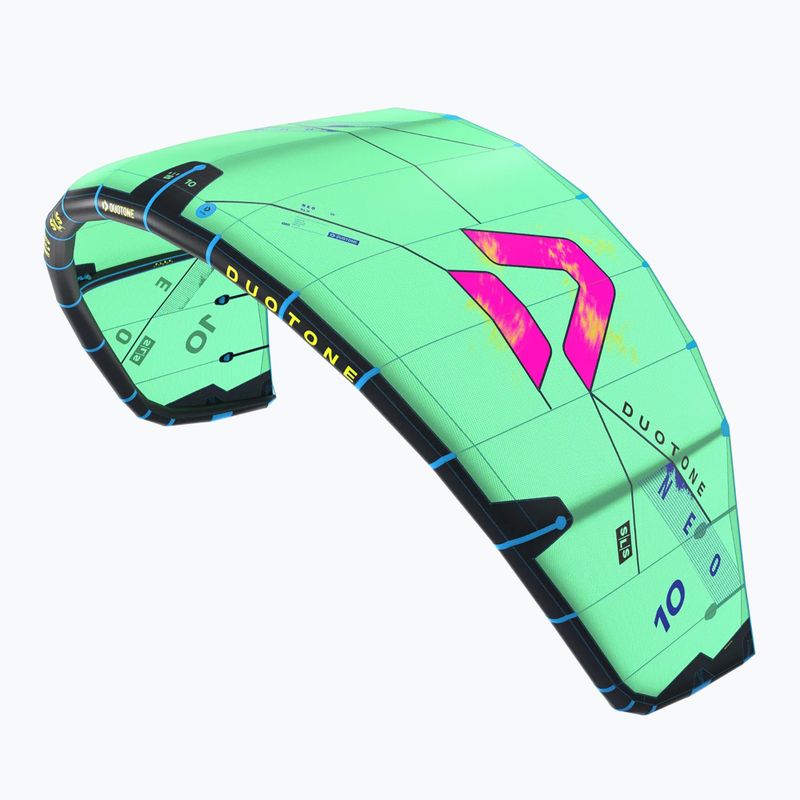 Kitesurfing kite DUOTONE Neo SLS 2026 green/pink 2