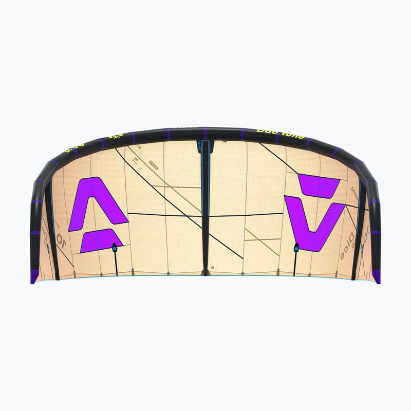 Kitesurfing kite Duotone Dice SLS sand/purple 4