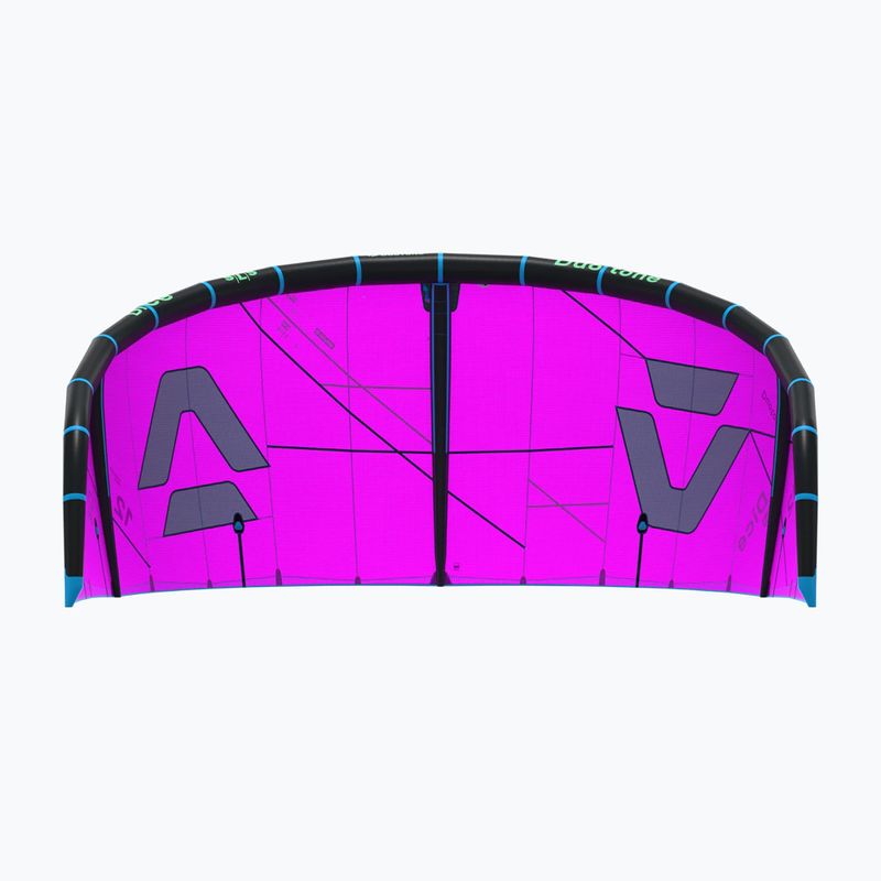 Kitesurfing kite Duotone Dice SLS pink/dark grey 3