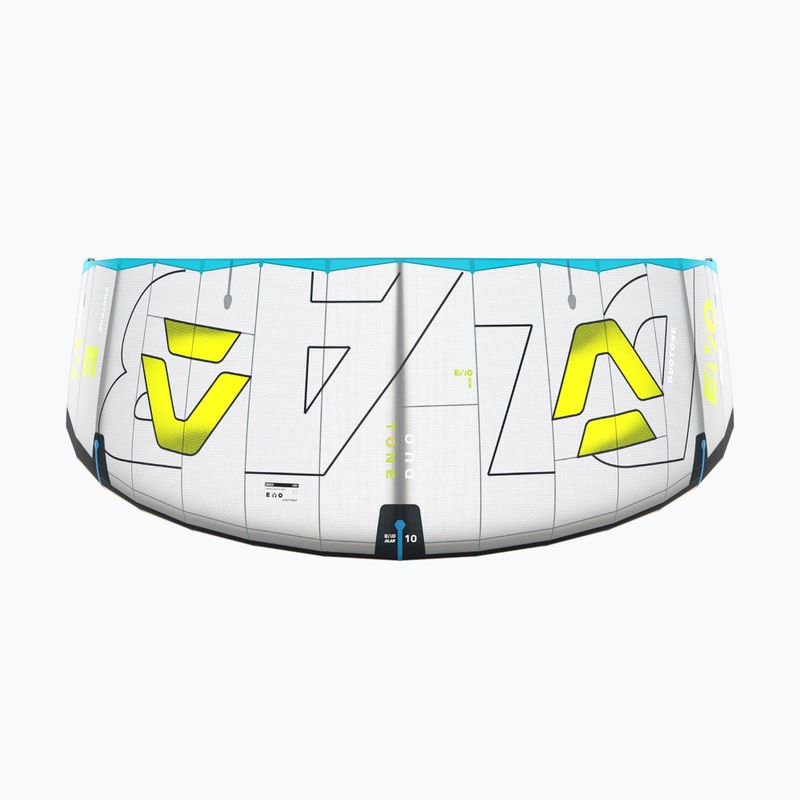 Kitesurfing kite Duotone Evo D/LAB grey/lime 6