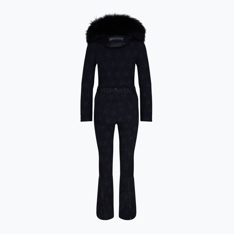 Women's ski suit Sportalm Sentin m.Kap+P black 9