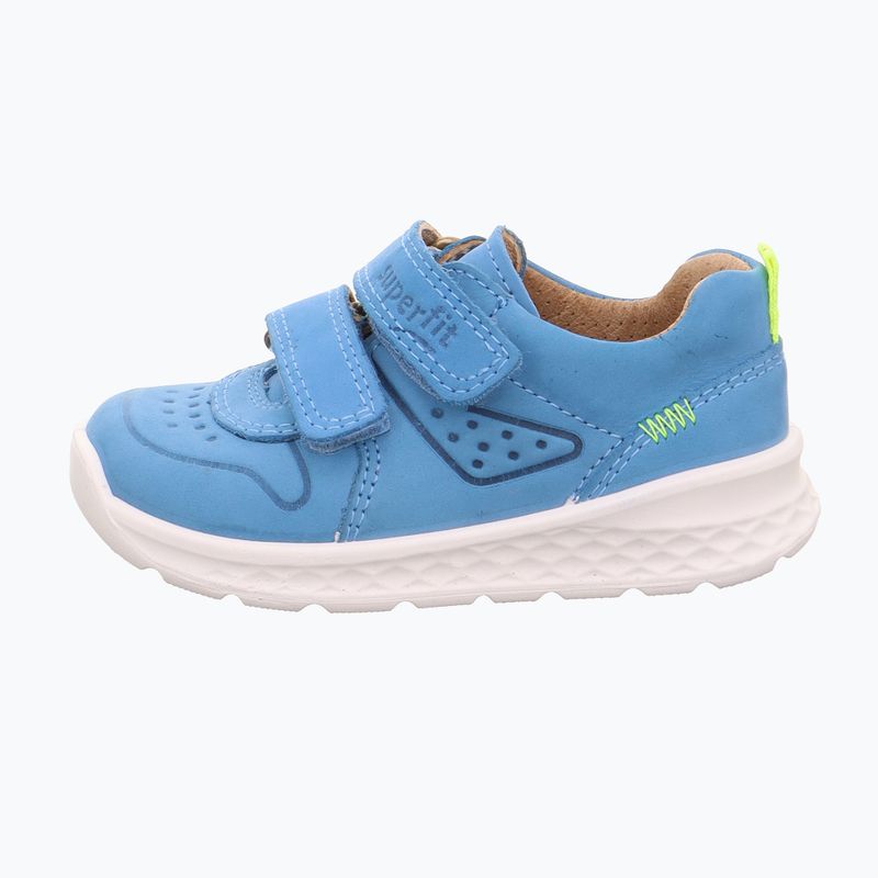 Superfit Breeze light blue/yellow children's shoes