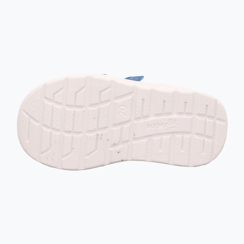 Superfit Breeze light blue/yellow children's shoes 3