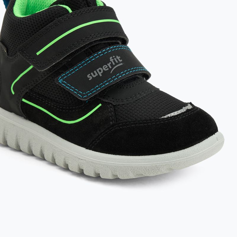 Superfit Sport7 Mini children's shoes black/light green 7