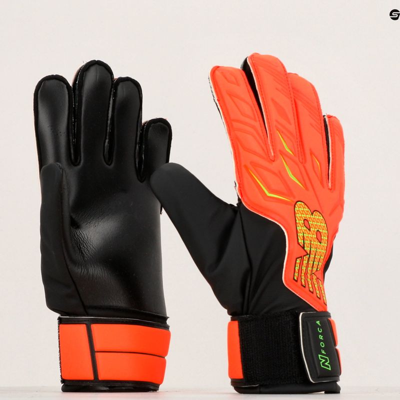 New Balance Forca Replica Junior orange/black children's goalkeeper gloves 5