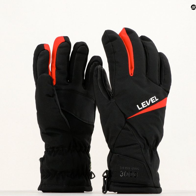 Men's ski gloves Level Alpine red 7