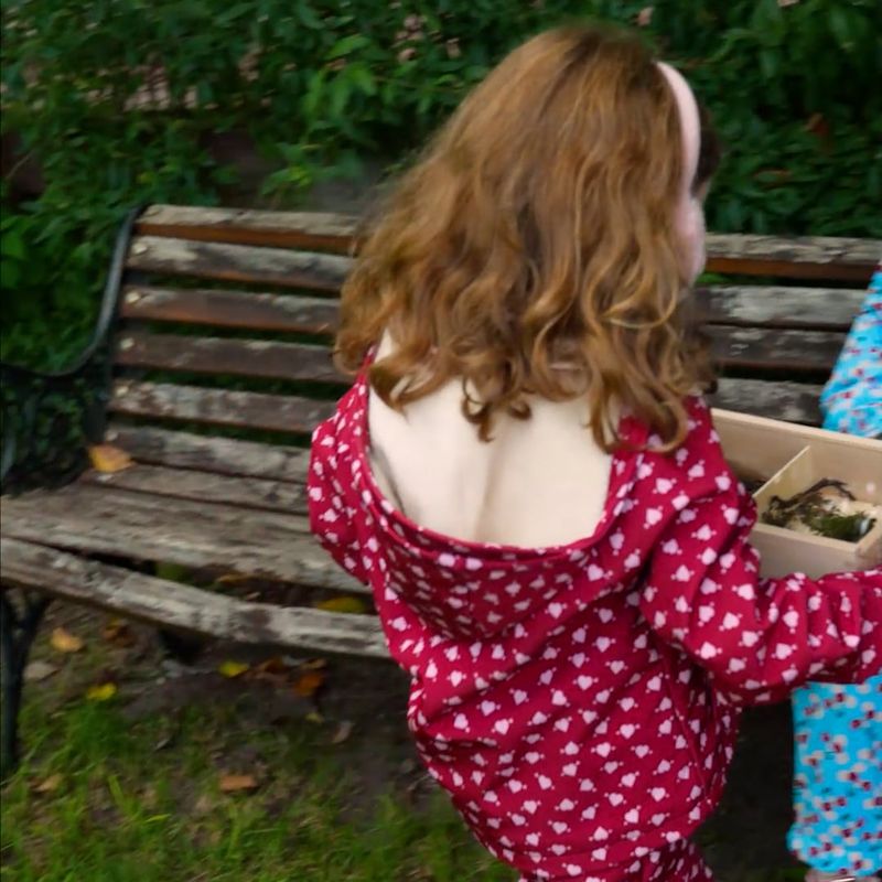 Children's thermal jacket KID STORY sweet heart 11