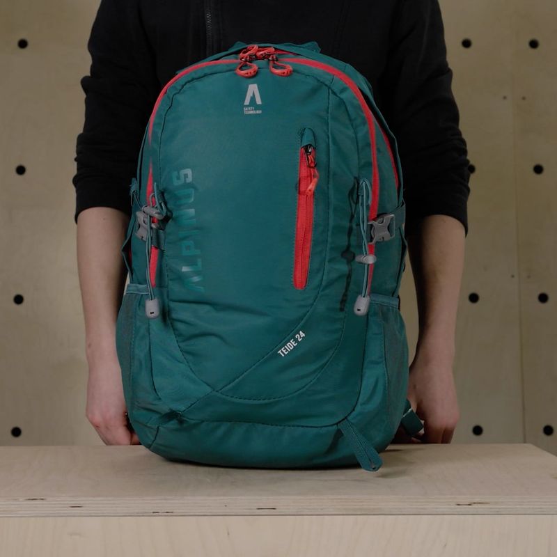 Alpinus Teide 24 l hiking backpack lime green 10