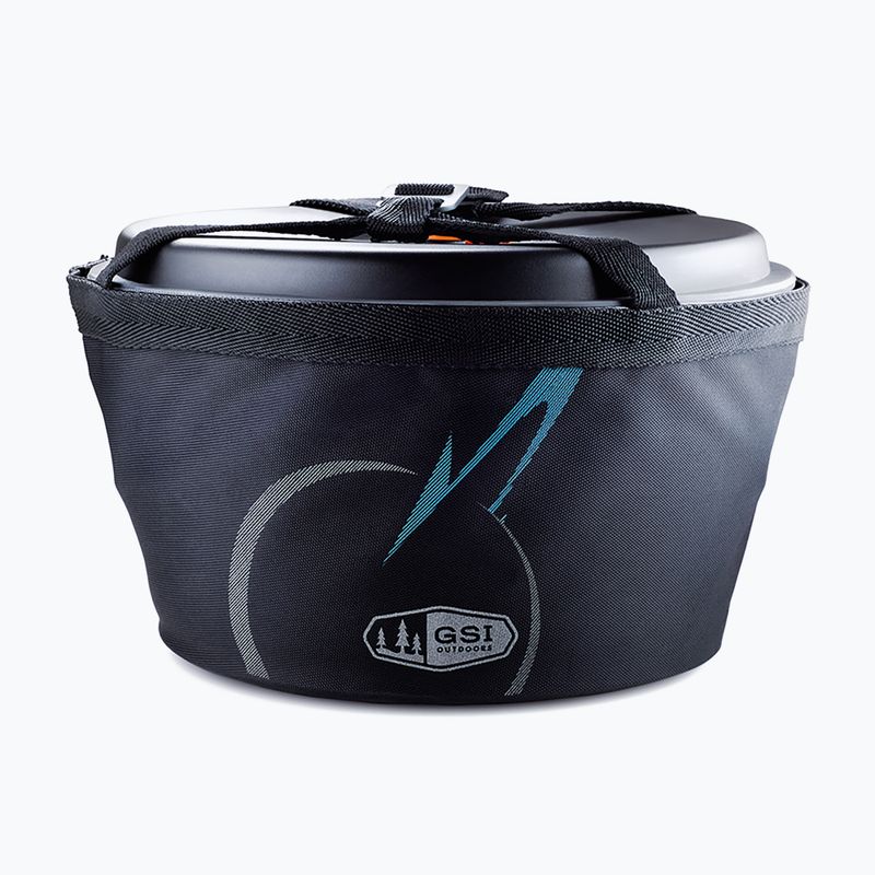 GSI Outdoors Pinnacle Base Camper Large anodized pot set 50184 2