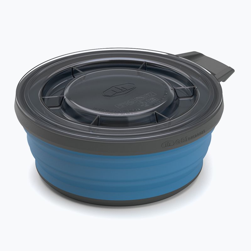 GSI Outdoors Escape bowl with lid 651 ml blue