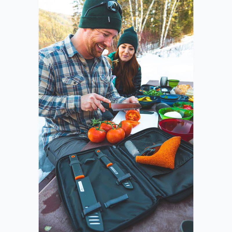 GSI Outdoors Santoku Knife set 7 pcs. grey 3