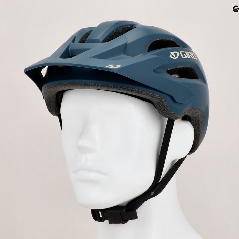 Giro Fixture II bike helmet matte harbor blue 9