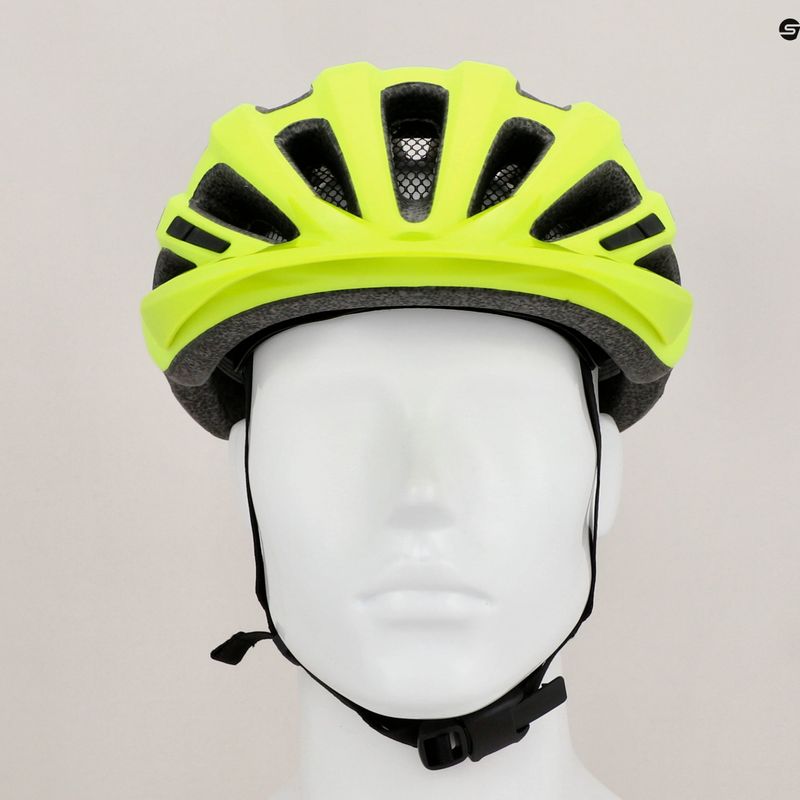 Giro Register matte highlight yellow bicycle helmet 9