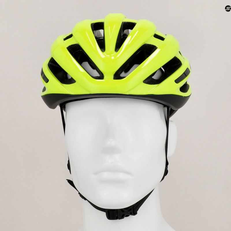 Giro Agilis Integrated MIPS bike helmet highlight yellow 9