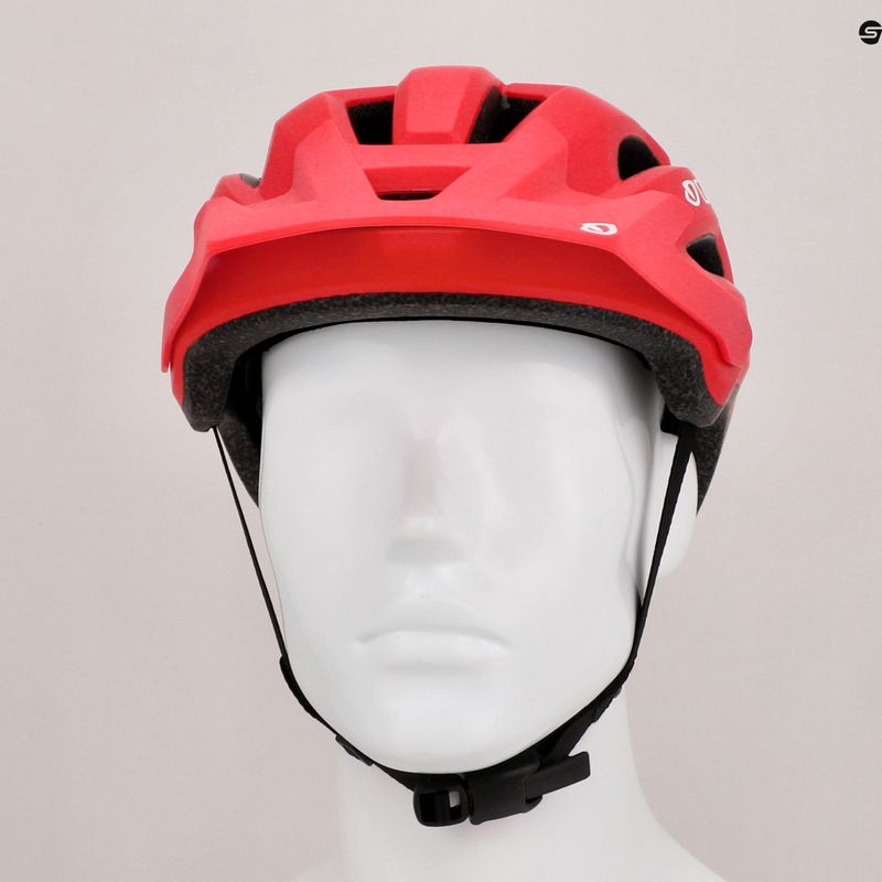 Giro Fixture II bike helmet matte trim red 8