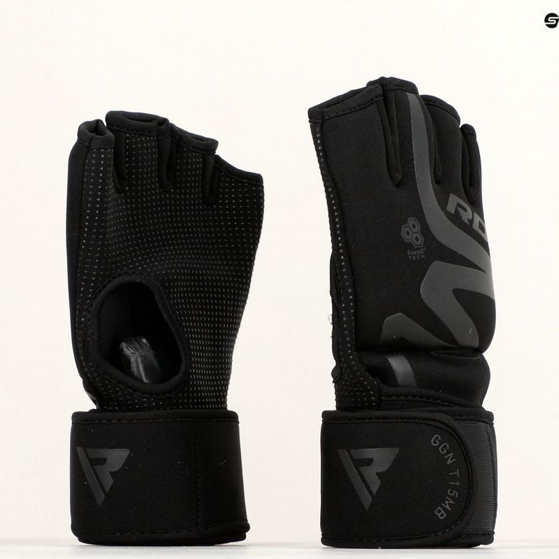 RDX MMA Grappling Glove Neoprane T15 black GGN-T15MB-S 11