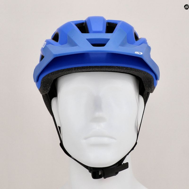 Giro Fixture II bike helmet matte trim blue 9