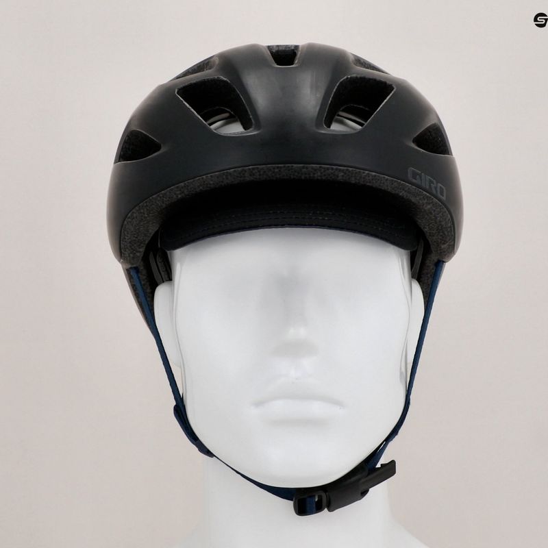 Giro Cormick Integrated MIPS bike helmet matte black/dark blue 10