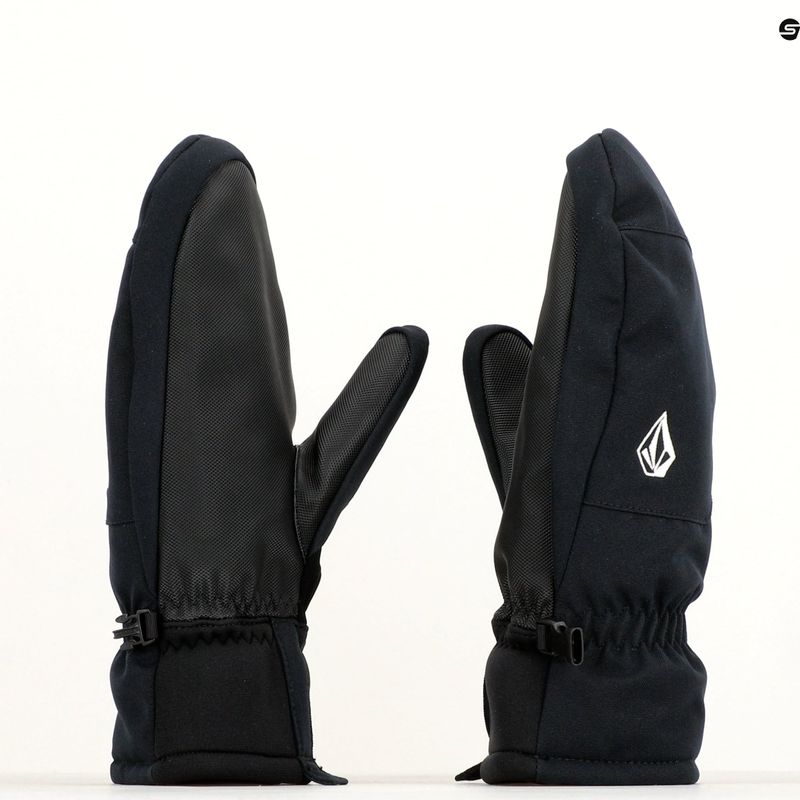 Women's snowboard gloves Volcom Upland Mitt black 10