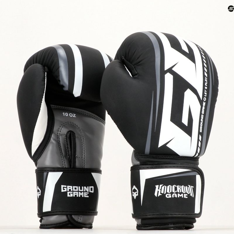Ground Game Big Typo boxing gloves black 10