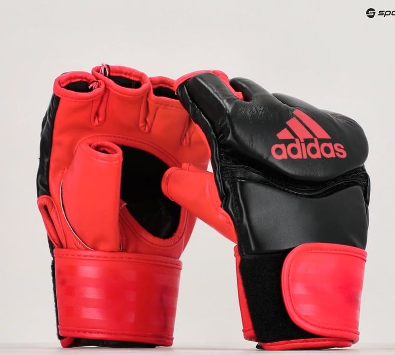 Adidas Training grappling gloves red ADICSG07 7