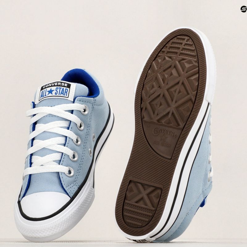 Converse Chuck Taylor All Star Street Ox Lt armory blue/blue/white shoes 8