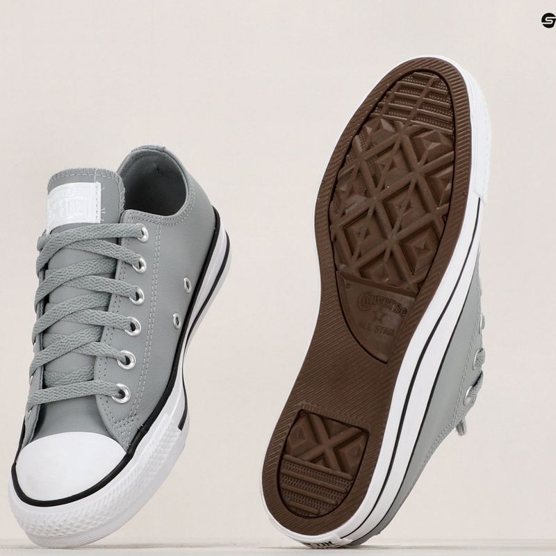 Converse Chuck Taylor All Star Ox women's trainers ash stone/ash stone/white 9