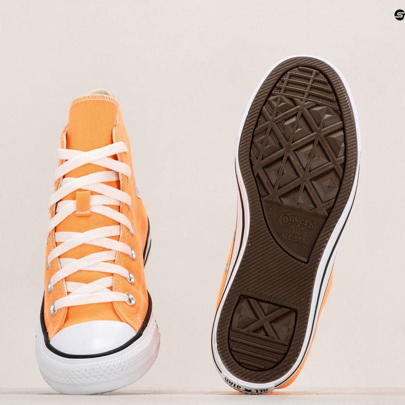 Converse Chuck Taylor All Star Hi peach beam shoes 9