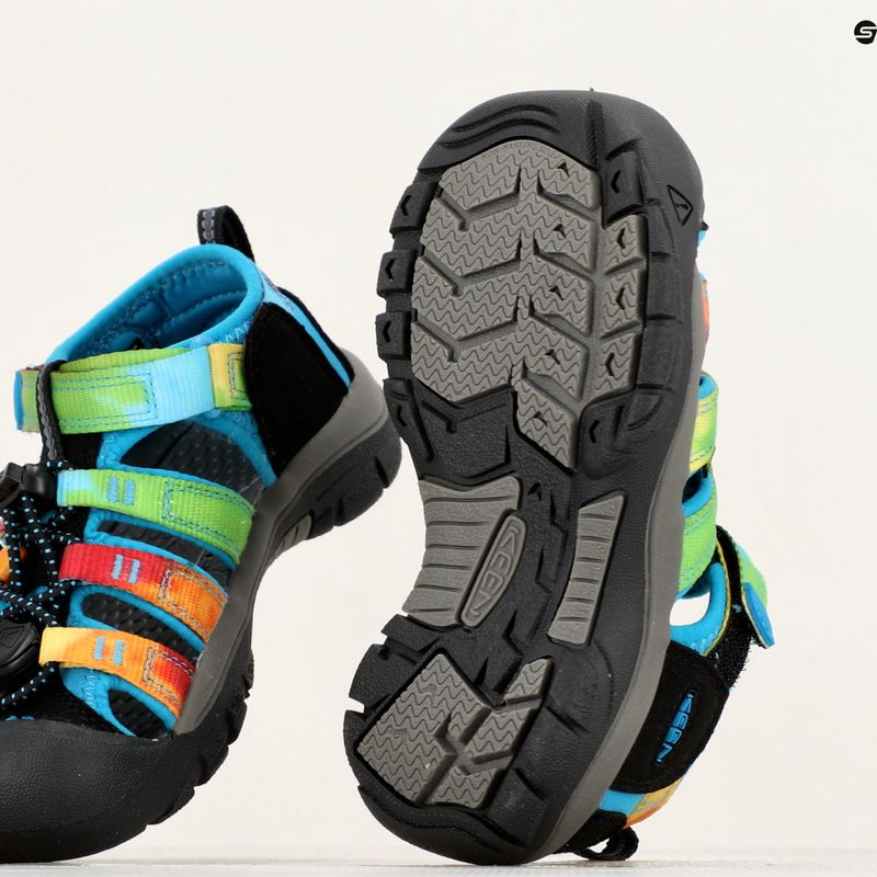 Children's sandals KEEN Newport H2 rainbow tie dye 8
