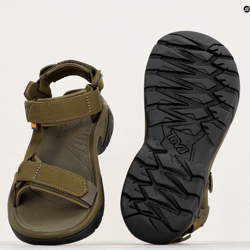 Teva Terra Fi 5 Universal flooded dark olive men's sandals 8