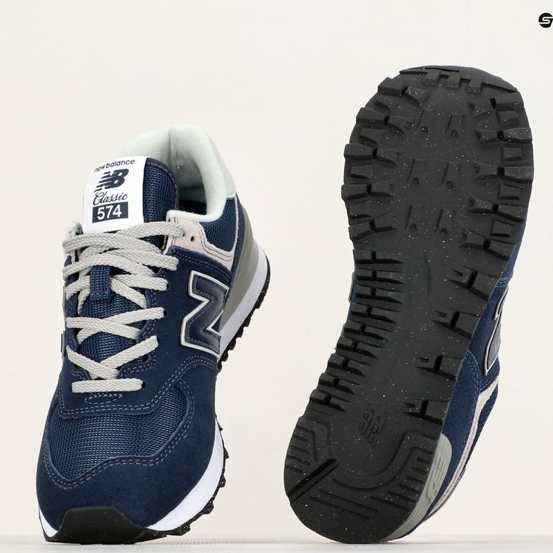 New Balance women's shoes WL574 navy 9