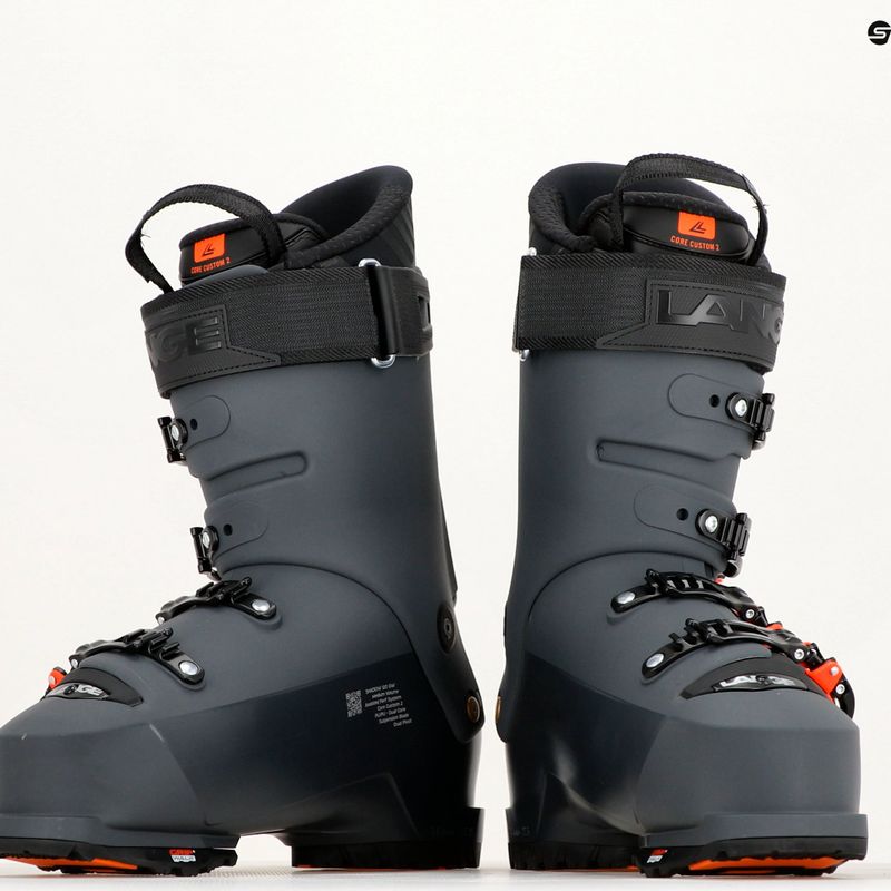 Lange Shadow 120 MV GW pewter/grey ski boots 10