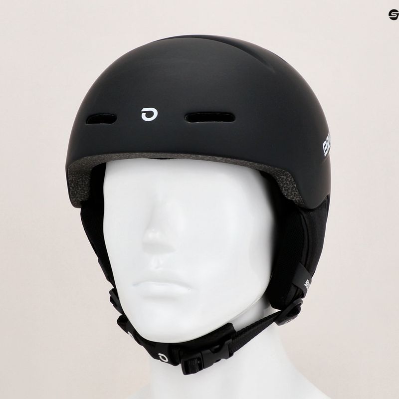 Briko Teide matt black ski helmet 8
