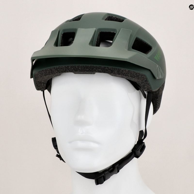 Leatt MTB AllMtn 1.0 V24 spinach bike helmet 12