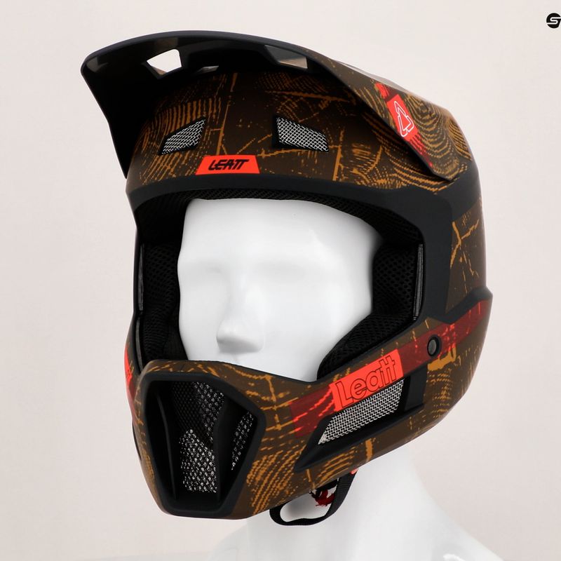 Leatt MTB Gravity 2.0 V24 timber bike helmet 10