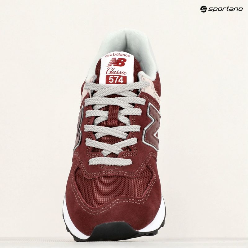 Shoes New Balance 574 burgundy 8